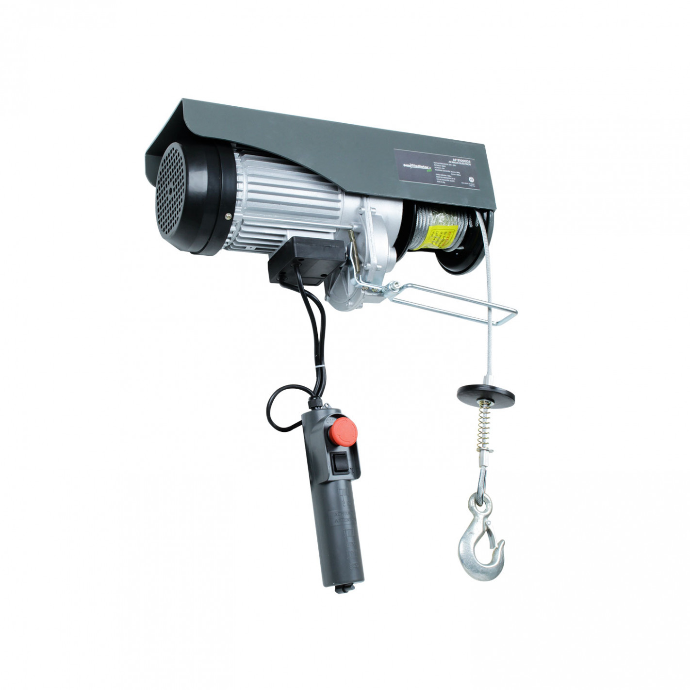 Tecle electrico 1000kg 1800w alzada 6-12mts ap810 Gladiator AP 81000/25