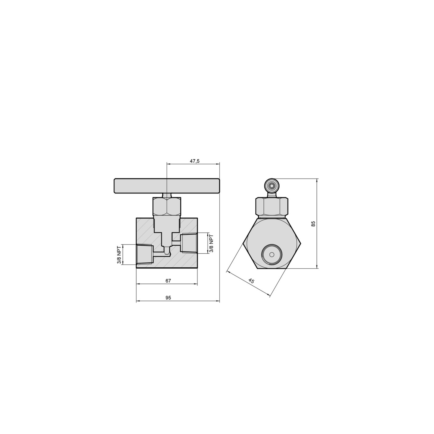 Llave de seguridad A-5510 Mega
