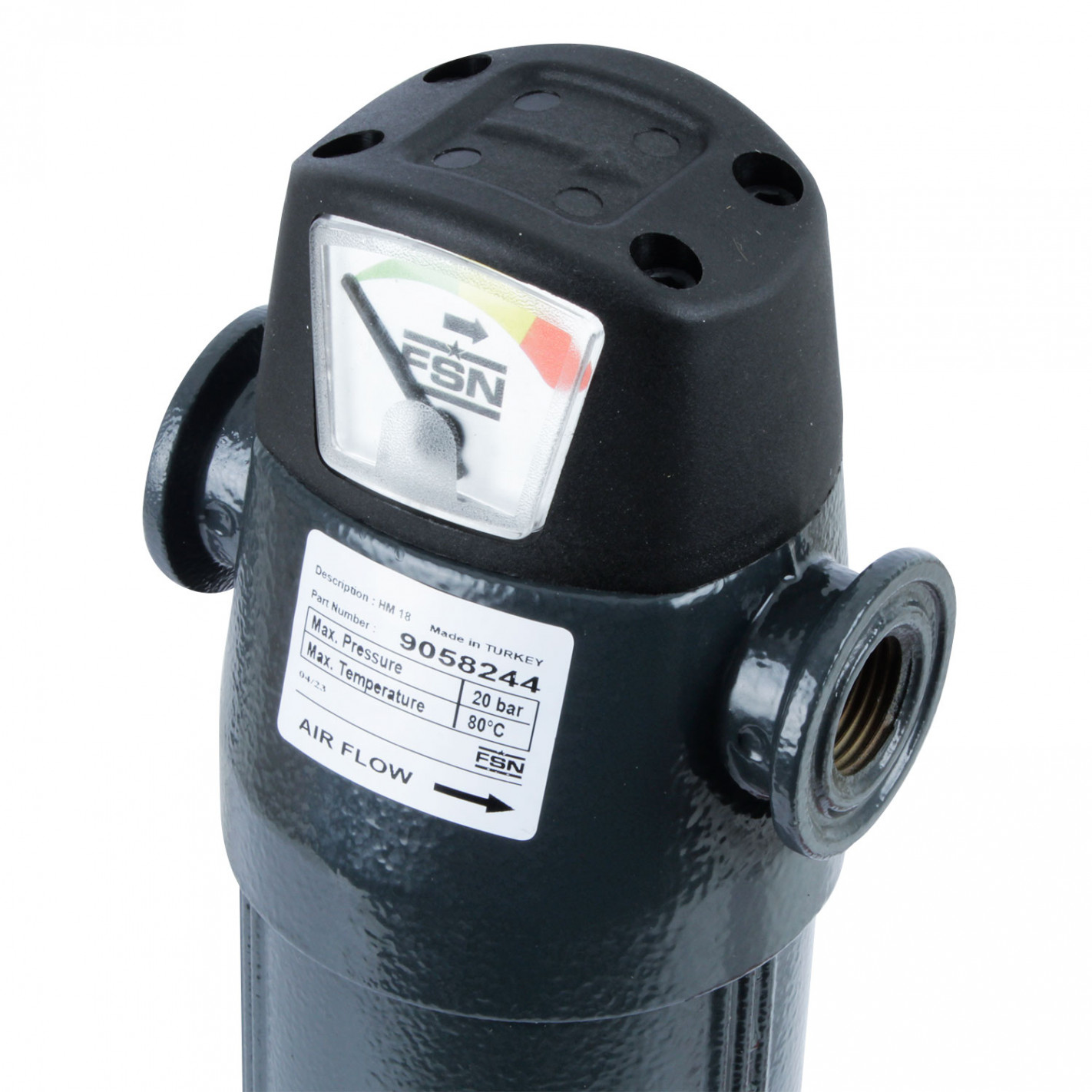Filtro separador Nuair HM 18 – 0,01 micrón, 1.667 L/min 4