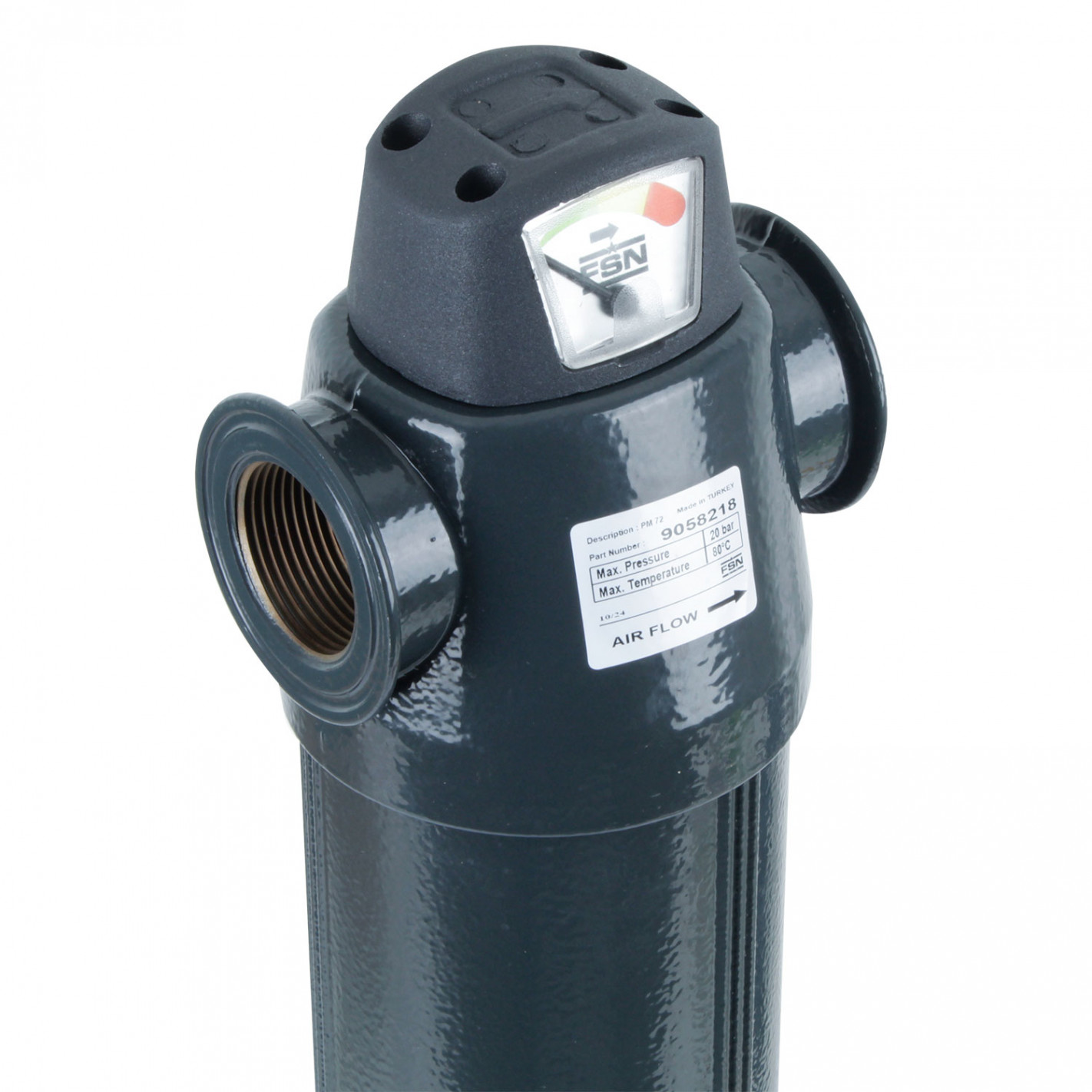 Filtro separador Nuair HM 50 – 0,01 micrón, 5.000 L/min 4