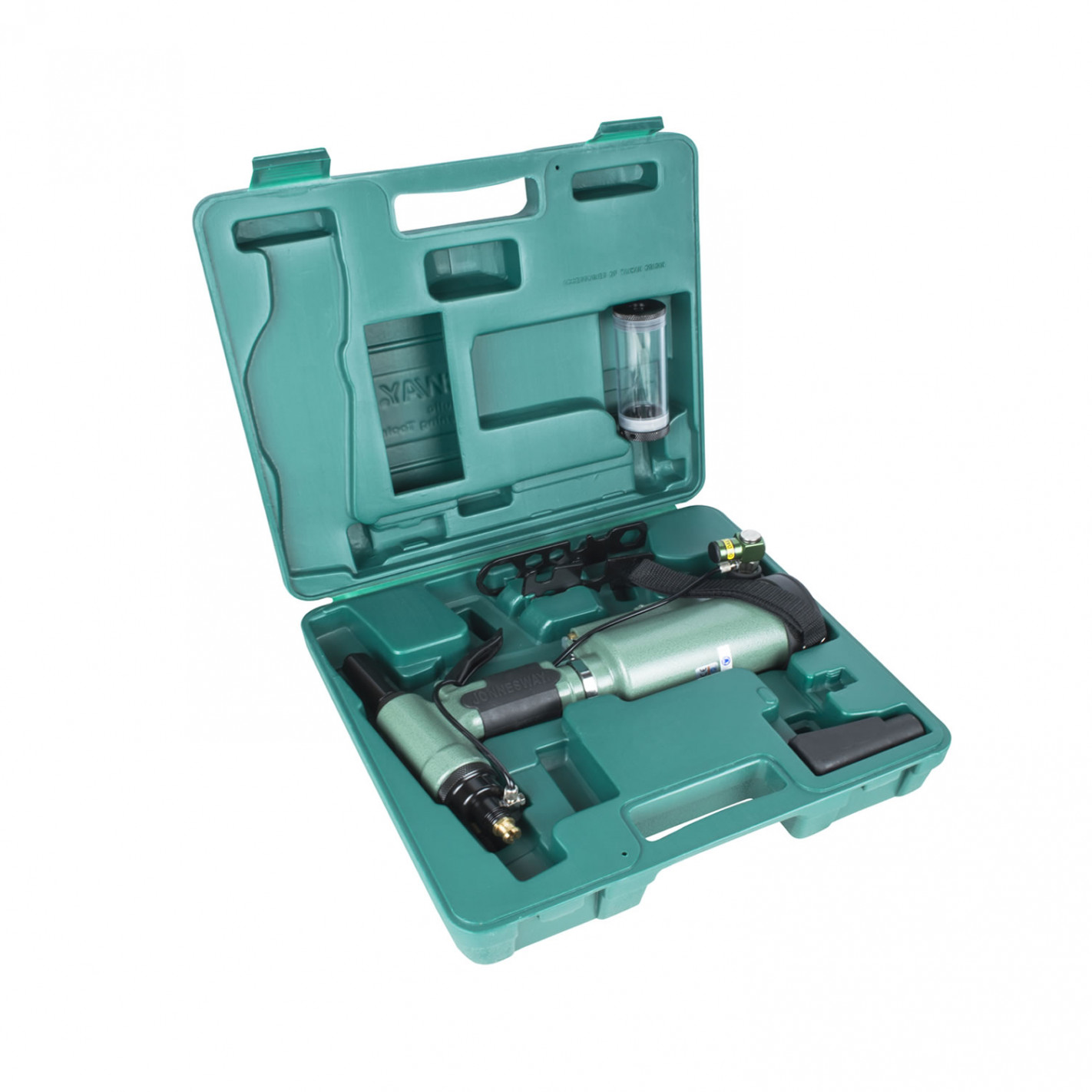 Remachadora neumatica 1/4" con maleta JAT-0115V Jonnesway