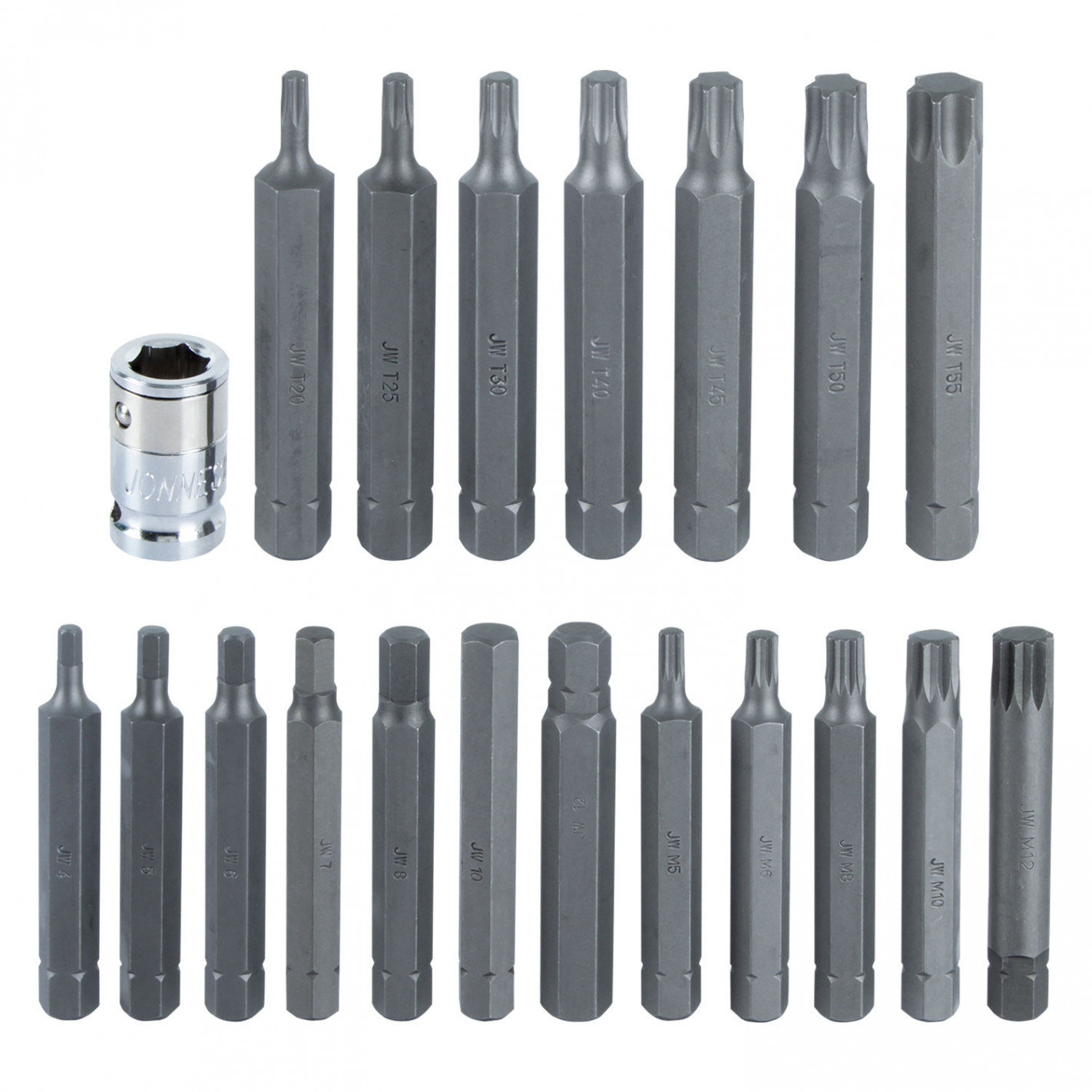 Juego de puntas torx-imbus-hex 40 piezas S29H4140S Jonnesway 3