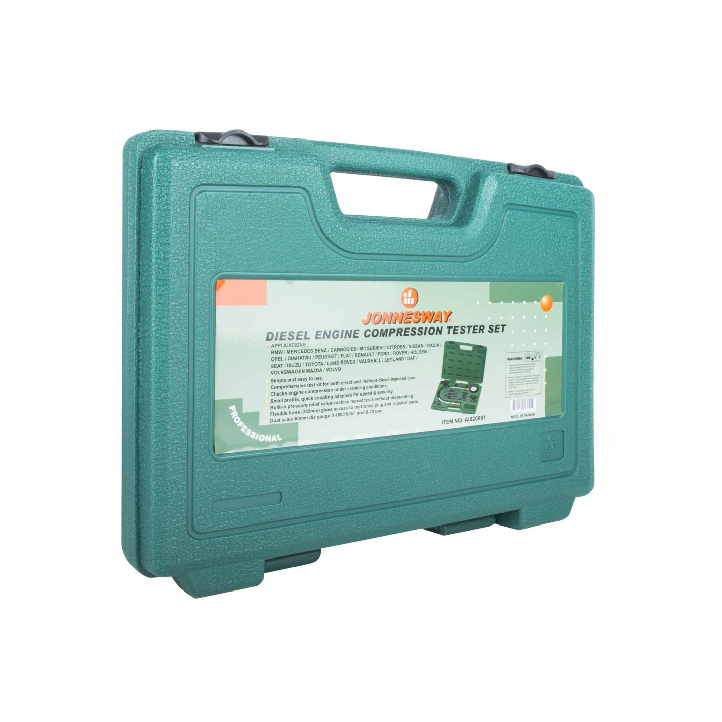 Compresimetro diesel AI020051 Jonnesway