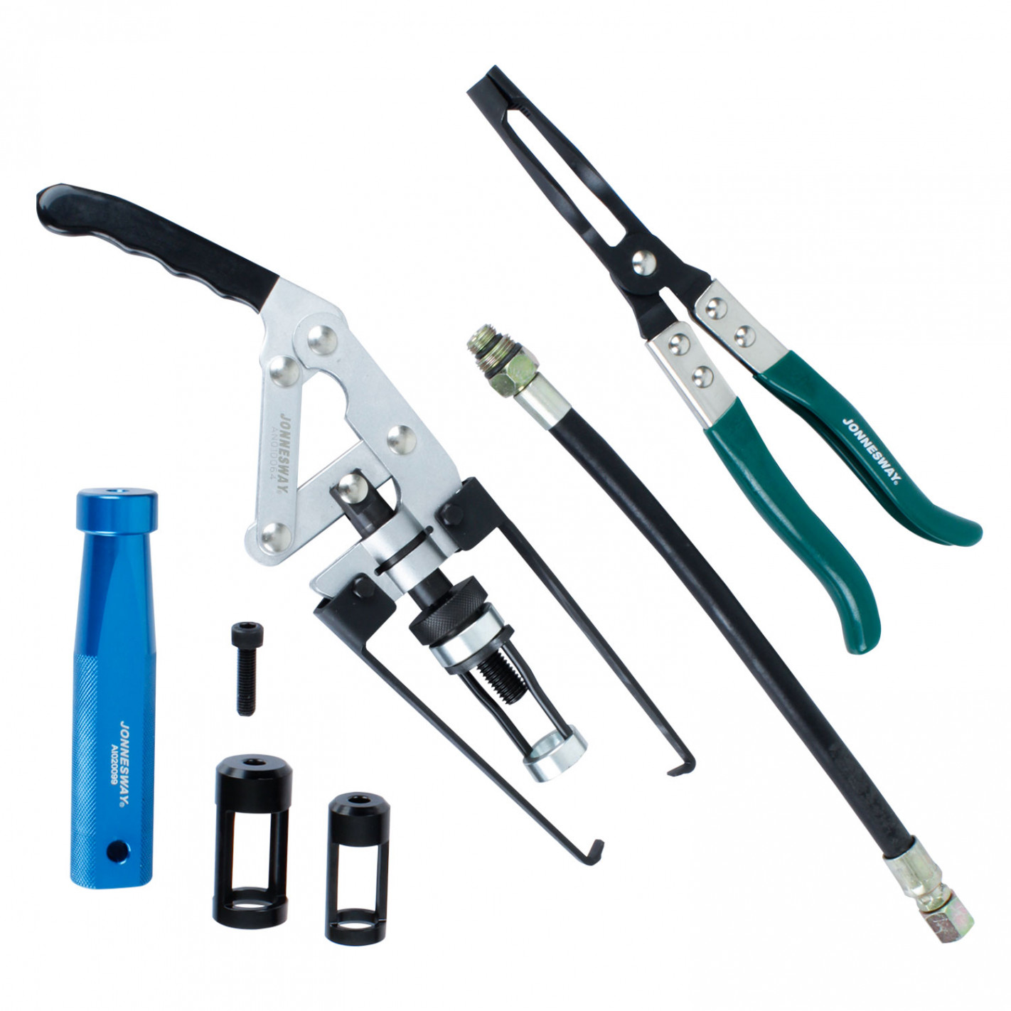 Kit compresor de resortes de válvulas Jonnesway AI10001SP