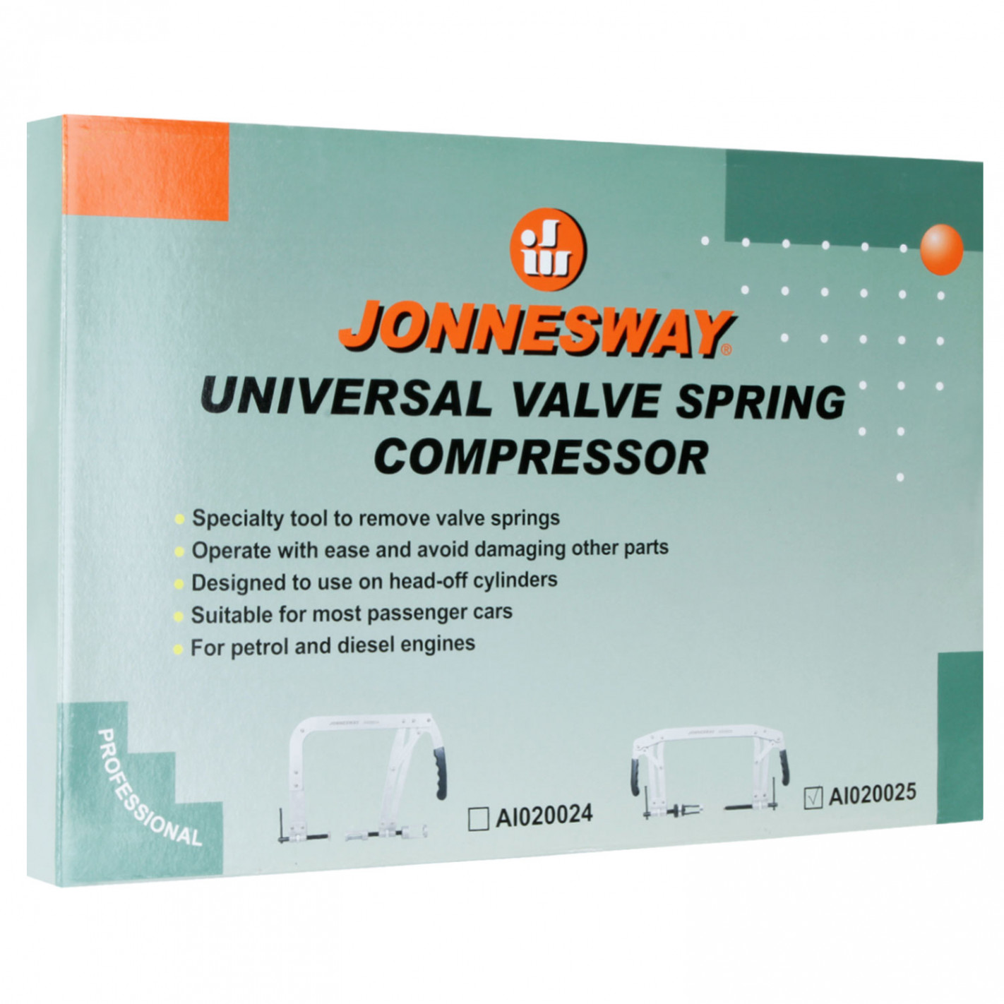 Compresor universal de resortes de válvulas Jonnesway AI020025 – 55–175 mm 6