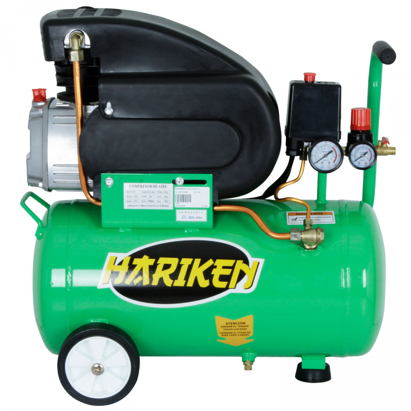 Motocompresor 2hp 24 l HK2-24L Hariken 2