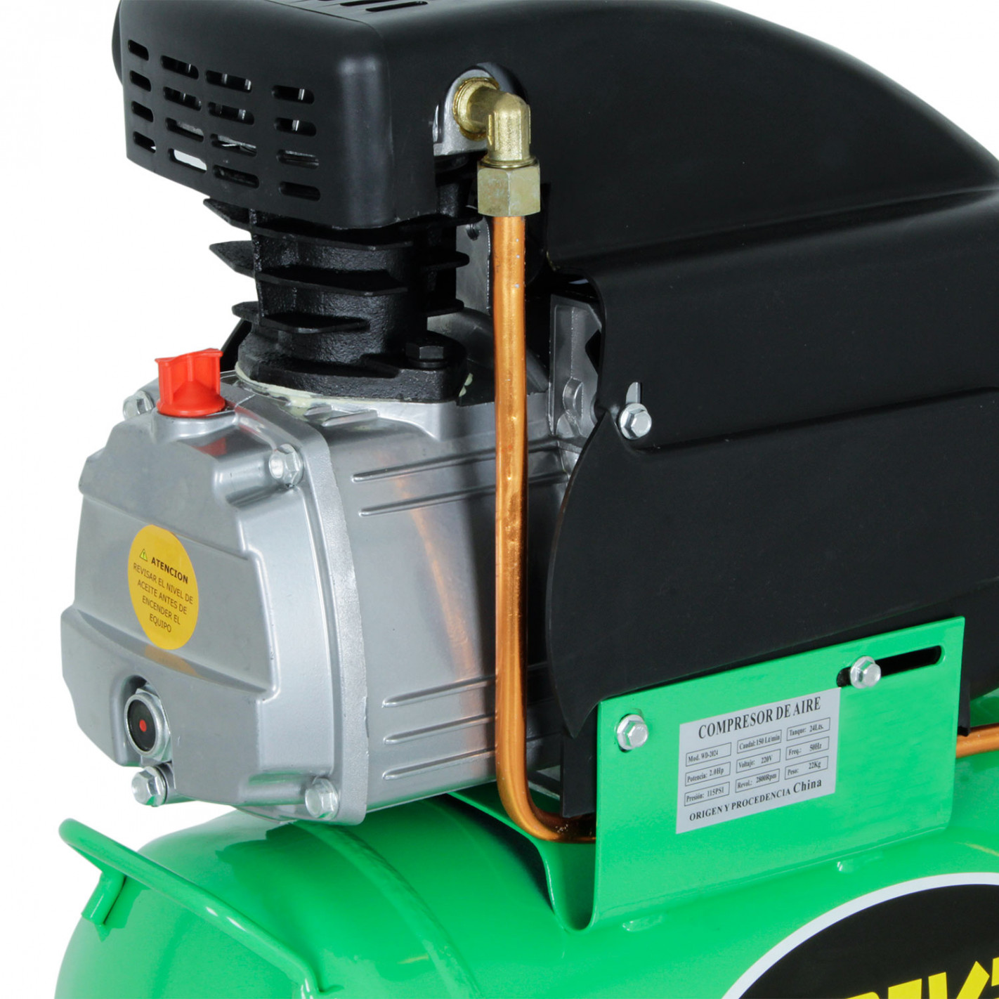 Motocompresor 2hp 24 l HK2-24L Hariken 4