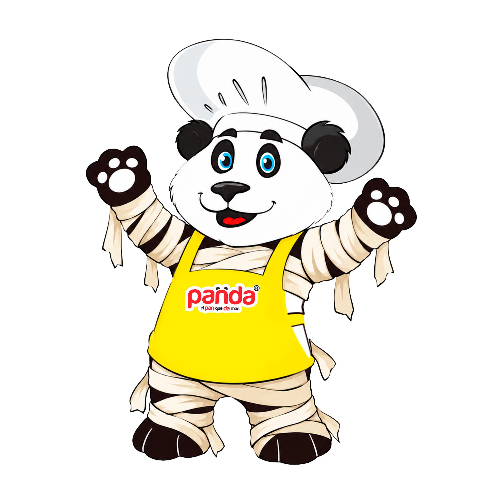 Oso Panda momia