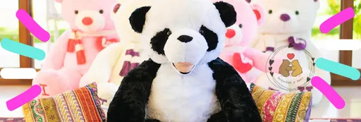 Peluches gigantes para ambientes acogedores
