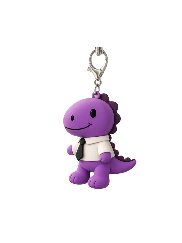 Diseño del llavero de la mascota de Defontana antes de fabricarlo