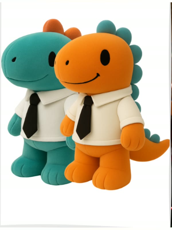 Diseño del personaje de Defontana antes de fabricar el peluche