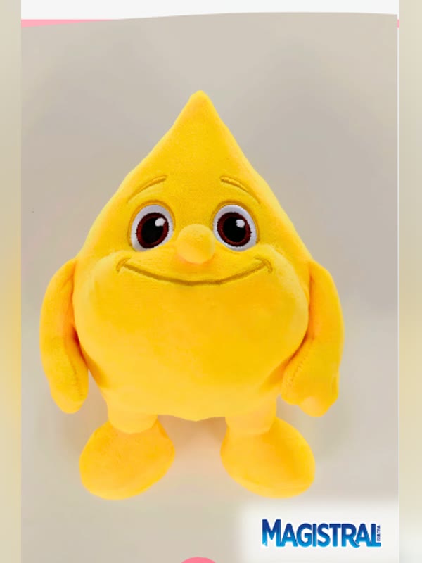 Peluche corporativo personalizado de Magistral ya producido