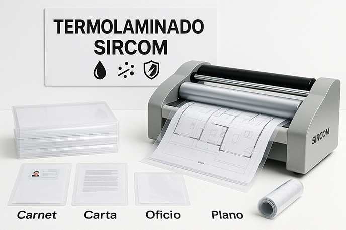 Servicio de impresión y acabados en Sircom