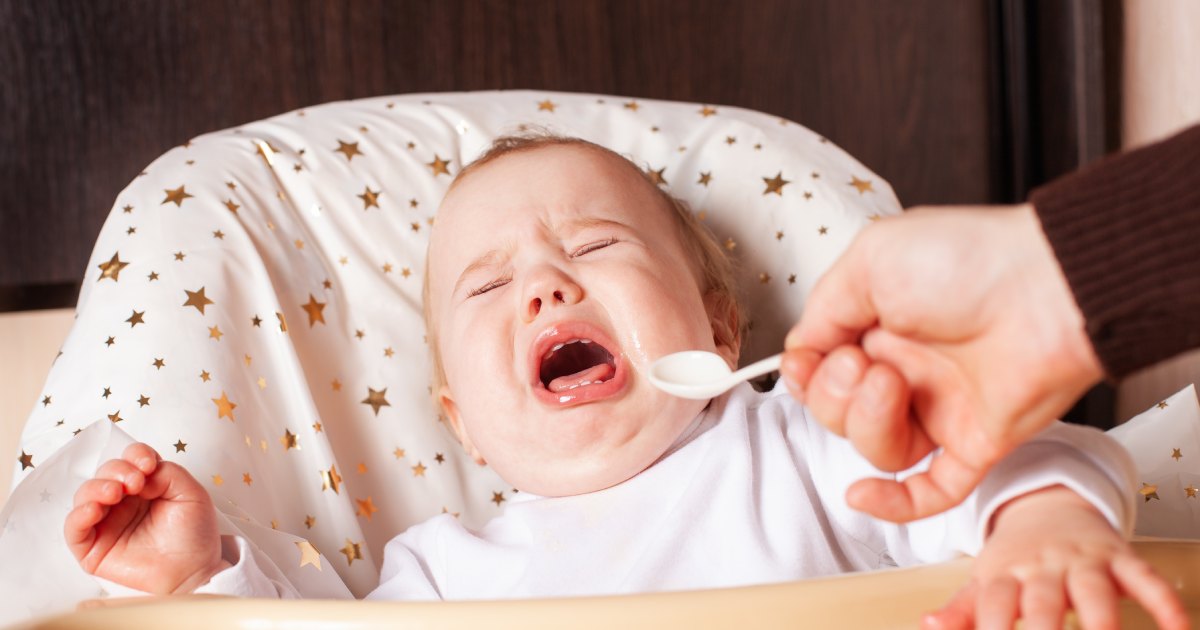 Los bebés no pueden comer cualquier alimento