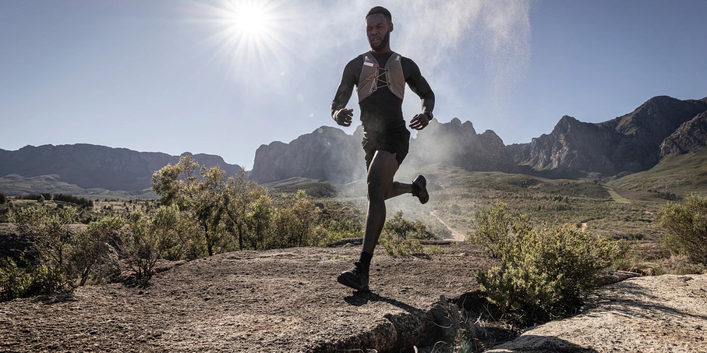 Garmin fēnix 9 47 mm en trail running de montaña