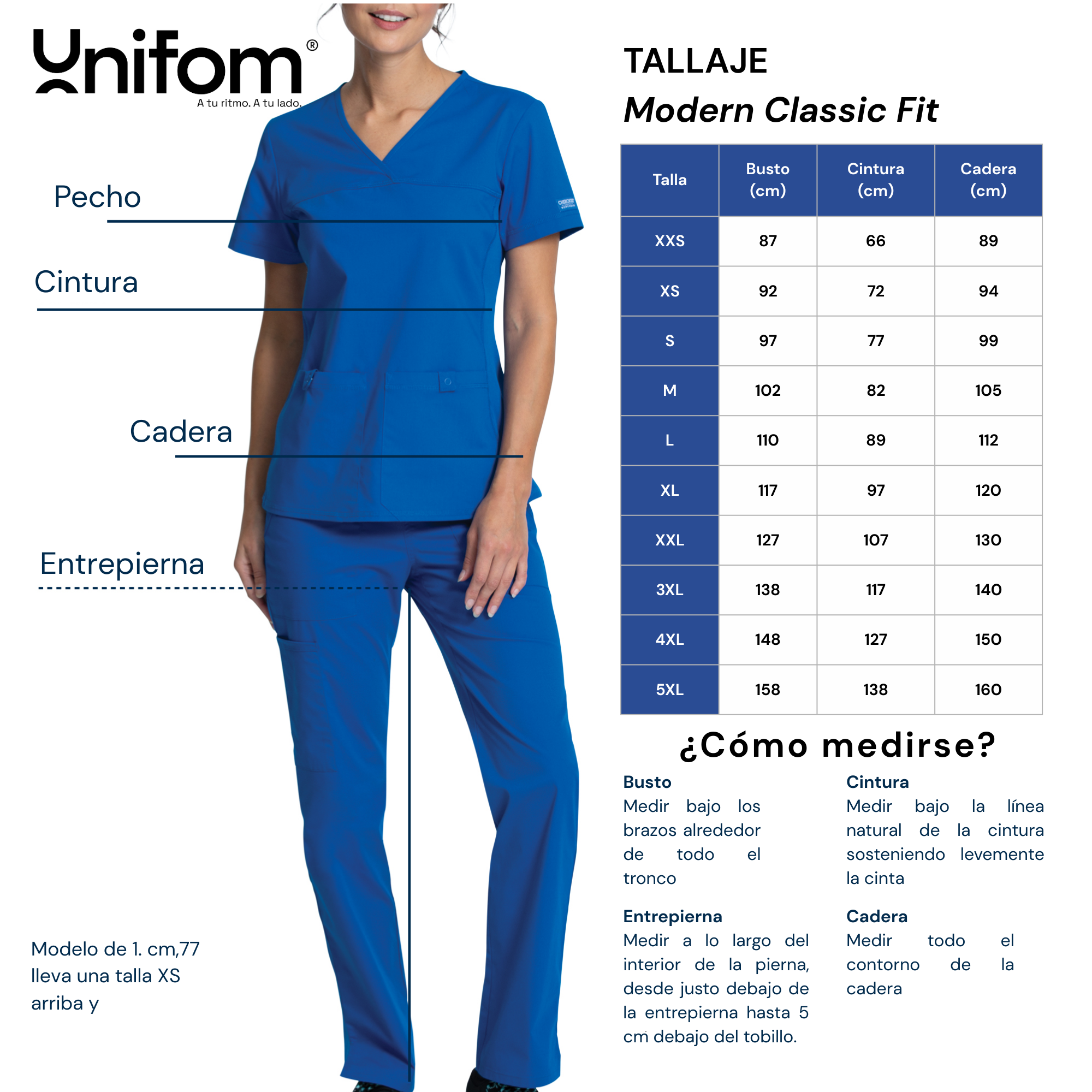 Guía de Tallas
