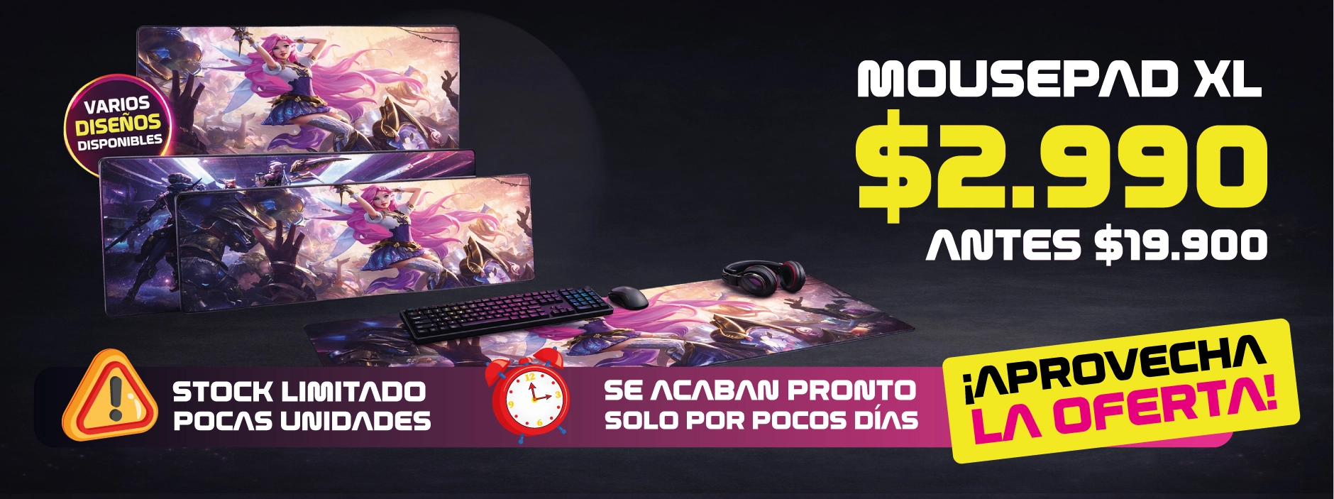 Oferta especial Black Gamer VGamers