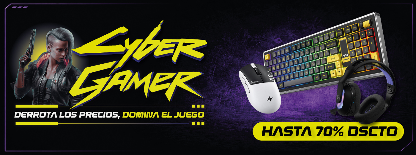 Equipamiento gamer diseñado para el máximo rendimiento, hasta 70% de descuento