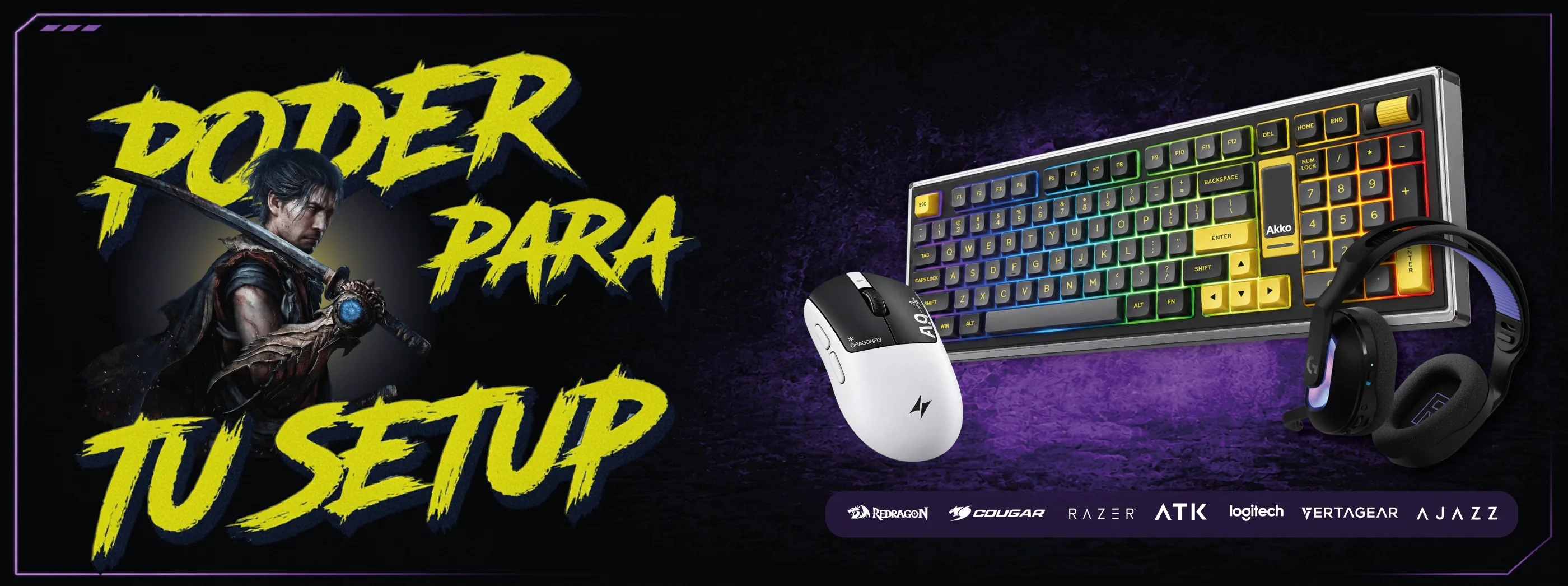 Poder para tu setup: teclados, mouse y audífonos gamer de las mejores marcas en VGamers