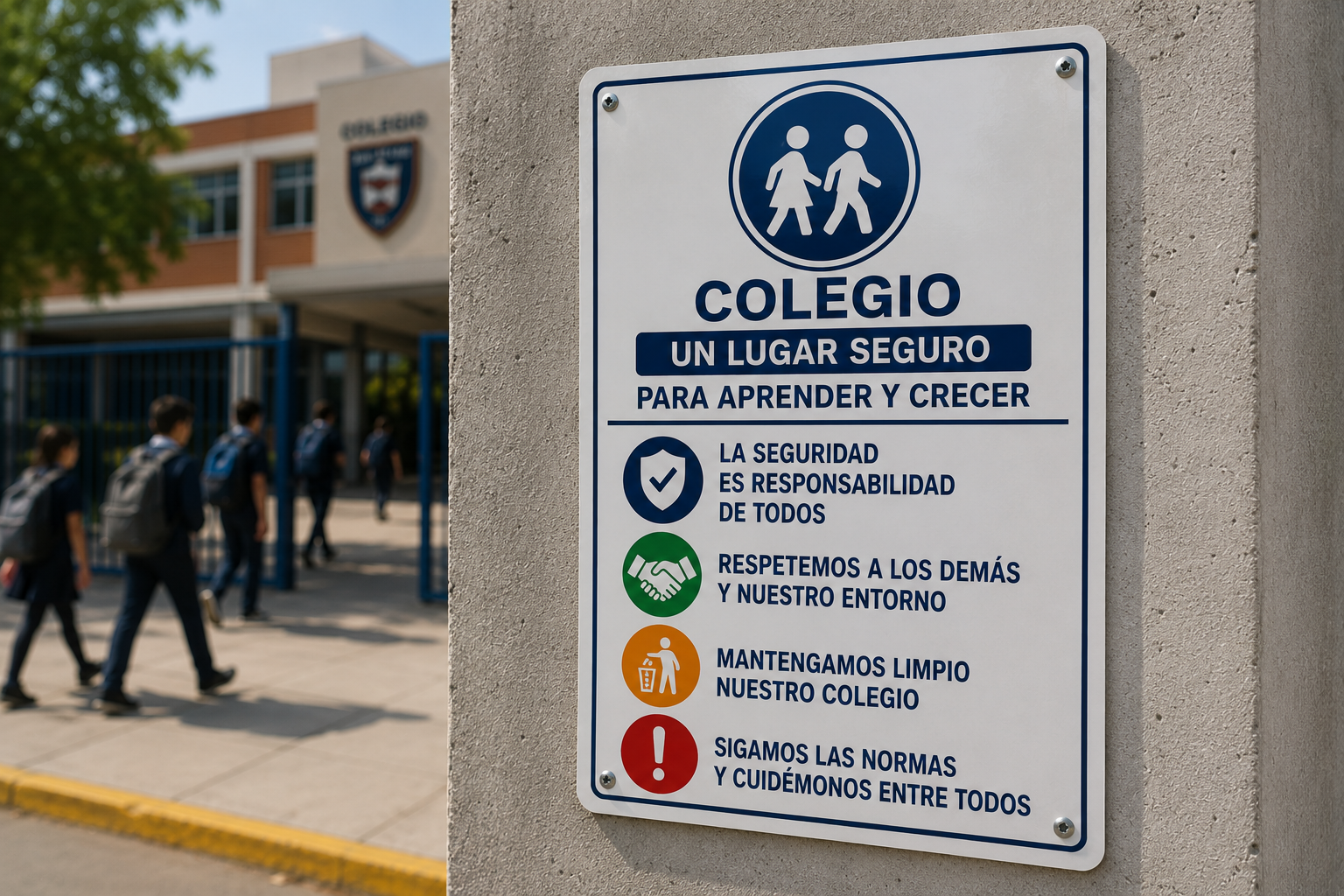 Señalética para Colegios