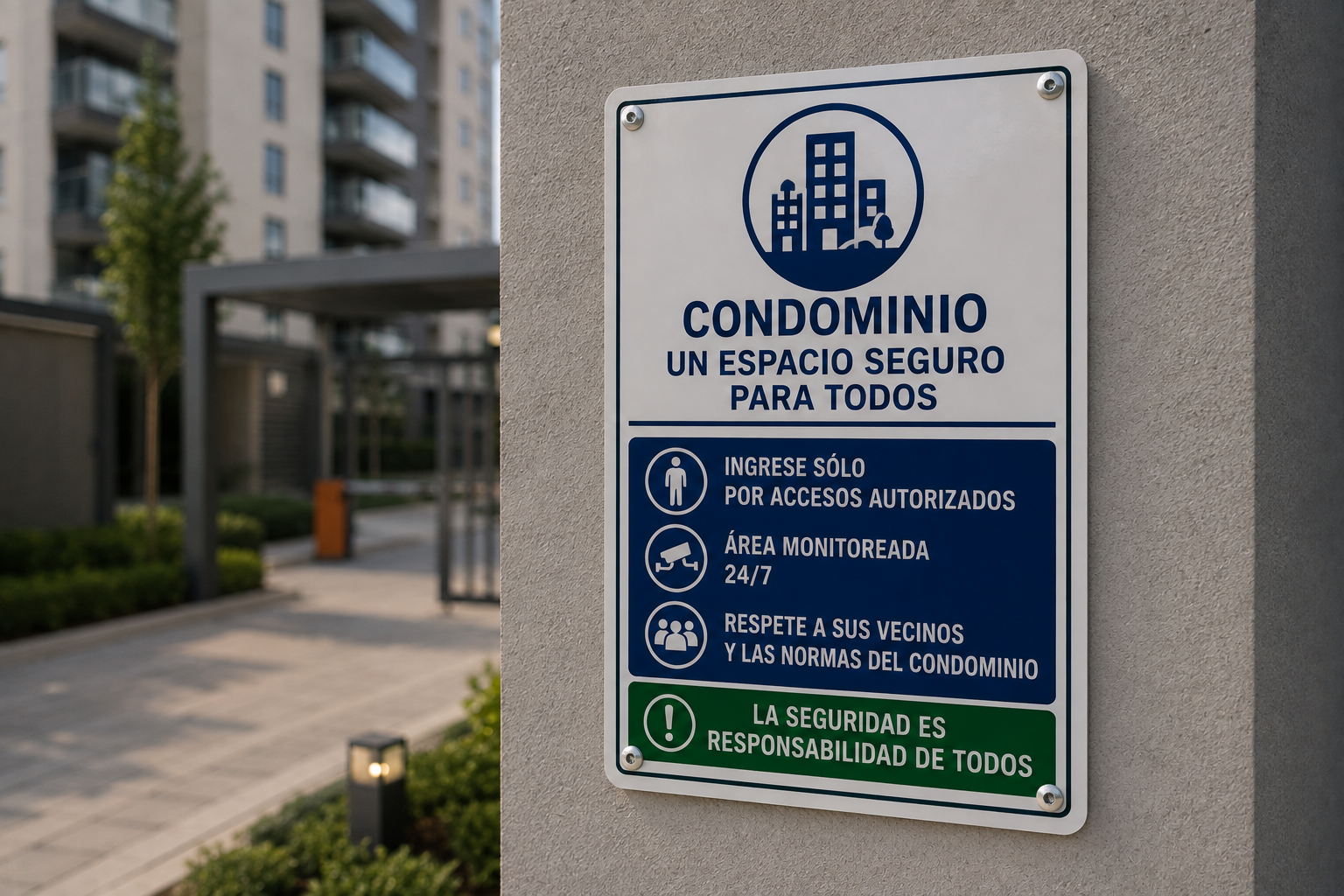 Señalética para Condominios